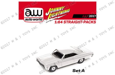 AUTO WORLD 1:64 VINTAGE MUSCLE 1966 CHEVROLET IMPALA SS
