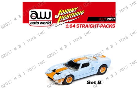 AUTO WORLD 1:64 1965 FORD GT-40
