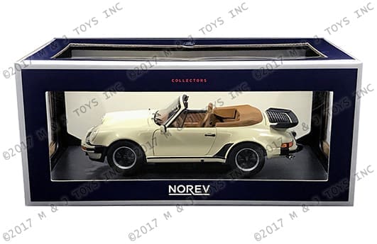 Norev 1:18 1987 Porsche 911 turbo Cabriolet - M & J Toys Inc
