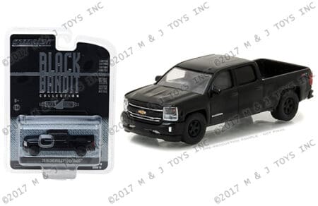 Greenlight 1:64 Black Bandit Series 18 - 2016 Chevrolet Silverado