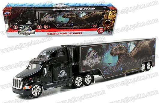 JADA 1:64 JURASSIC WORLD - PETERBILT MODEL 387 HAULER - M & J Toys