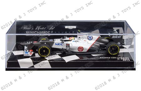 Minichamps 1:43 Formula 1 - Sauber C31-Ferrari S. Perez 2012 - Collector's Packaging