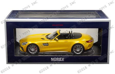 Norev 1:18 2017 Mercedes-AMG GT C Roadster (Yellow Metallic)