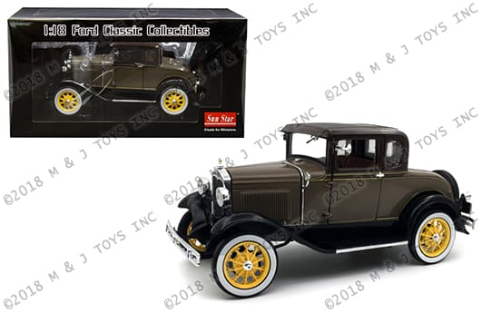Sun Star 1:18 Ford Classic Collectibles - 1931 Ford Model A Coupe