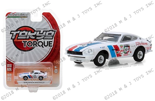 Greenlight 1:64 Tokyo Torque Series 3 - 1970 Datsun 240Z #301 La Carrera Panamericana Rally 2015 Mexico