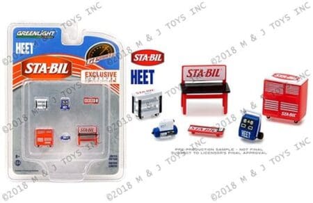 Greenlight 1:64 GL Muscle Shop Tools - STA-BIL - HEET