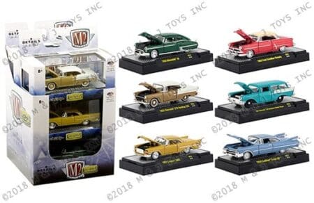 M2 Machines 1:64 Auto-Thentics Release 53 Assortment in Plastic Display Cases