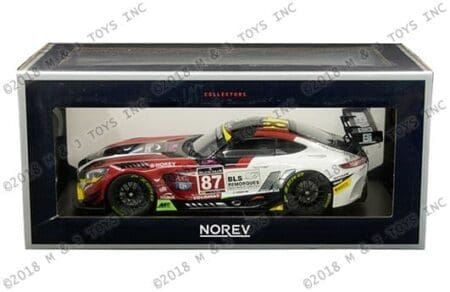 Norev 1:18 Mercedes-AMG GT3 Team AKKA Winner GT Series Monza 2016 #87 Beaubelique / Ricci / Vannelet (Red/White)