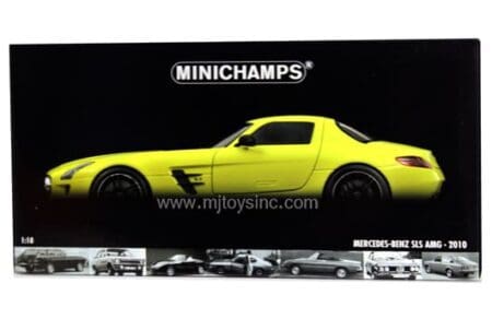 Minichamps 1:18 2010 Mercedes-Benz SLS AMG (yellow)