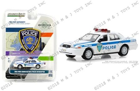 Greenlight 1:64 Hobby Exclusive - 2003 Ford Crown Victoria Police Port New York and New Jersey (white)