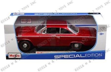 Maisto 1:18 Special Edition - 1962 Chevrolet Bel Air Hard Top (Red)