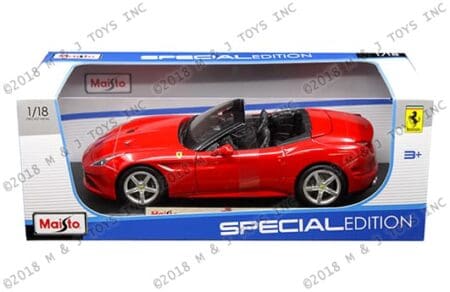 Maisto 1:18 Special Edition - Ferrari California (Open Top)(Red)