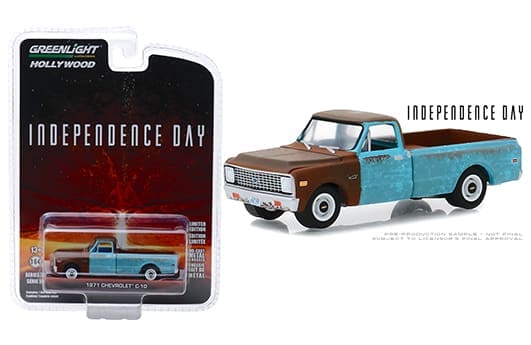 グリーンライト1/24 インディペンデンスデイ C-10 Greenlight Collectibles Model Car Independence Day 1971