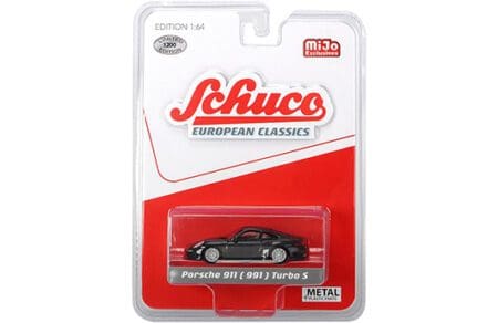Schuco 1:64 European Classics - Porsche 911 (991) Turbo S (Grey Metallic) - MiJo Exclusives