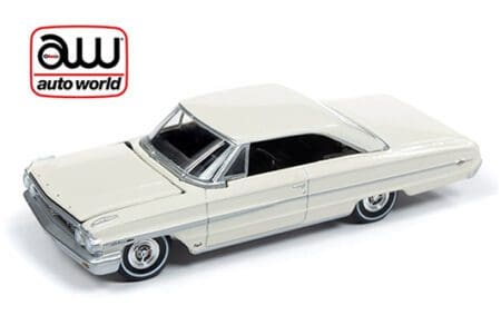 Auto World 1:64 1964 Ford Galaxie 500 (White)