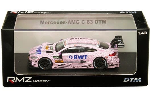 RMZ Hobby 1:43 DTM - Mercedes-AMG C 63 DTM #22 BWT (Pink with