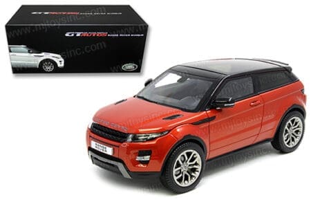 Welly 1:18 GT Autos Land Rover Range Rover Evoque with Black Top (orange)