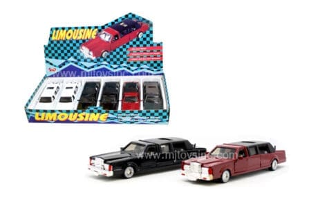 Display Limousine 9" Freewheels (black-burgundy-white)