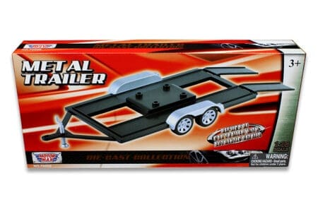 Motormax 1:18 Metal Trailer (black)