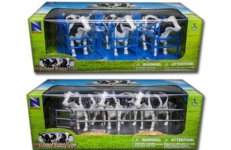 New Ray Country Life Farm Daily Cows in Feeding W/ Milking Station