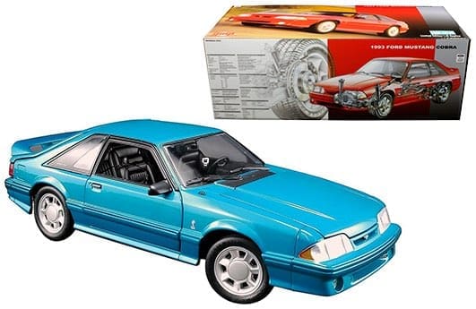 GMP 1:18 1993 Ford Mustang Cobra (Teal with black interior) - M
