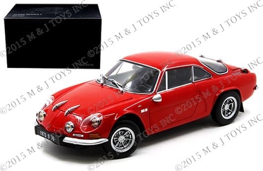 KYOSHO 1:18 renault A110 alpine 1600s Alloy Diecast Model