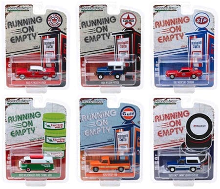 Greenlight 1:64 Running On Empty Series 9 Assortment (6 Styles)