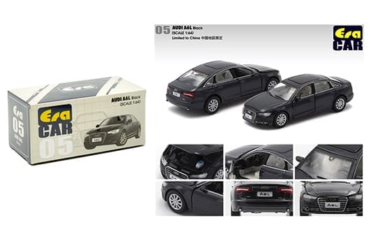 Era Car 1:64 Audi A6L (Black) - M & J Toys Inc. Die-Cast