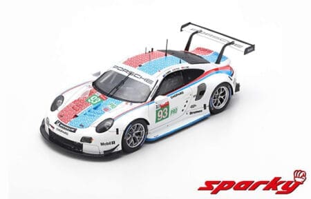 [Preorder] Spark Model 1:64 Sparky - Porsche 911 RSR No.93 Porsche GT Team 3rd LMGTE Pro class 24H Le Mans 2019   P. Pilet - E. Bamber - N. Tandy"