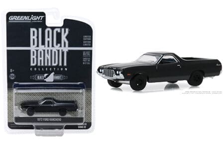 Greenlight 1:64 Black Bandit Series 22 - 1972 Ford Ranchero