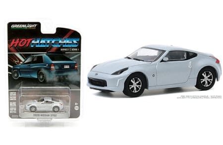Greenlight 1:64 Hot Hatches Series 1 - 2020 Nissan 370Z - Brilliant Silver Metallic
