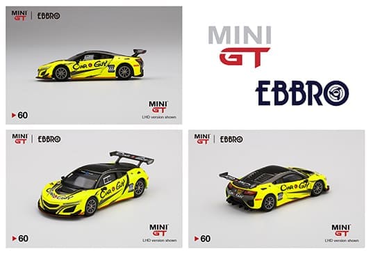 Preorder] Mini GT 1:64 Ebbro Honda NSX GT3 #777 2018 Suzuka