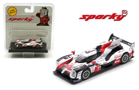Spark Model 1:64 Sparky - Toyota TS050 Hybrid No. 7 Toyota Gazoo Racing 2nd 24Hr. Le Mans 2019 M. Conway, K Kobayashi, J.M. Lopez Limited Edition