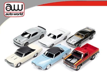 Auto World 1:64 Premium 2020 Release 4 Version B Assortment - 6 Styles