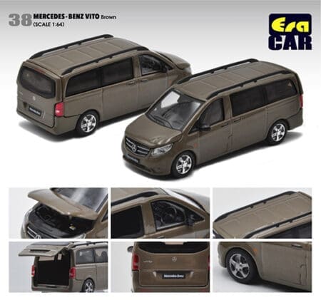 ERA Car 1:64 Mercedes-Benz Vito Brown