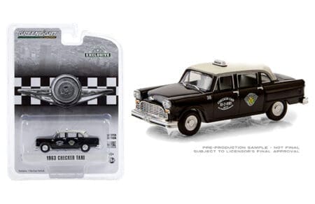 Greenlight 1:64 Hobby Exclusive - 1963 Checker Motors Marathon A11 - Dallas, Texas