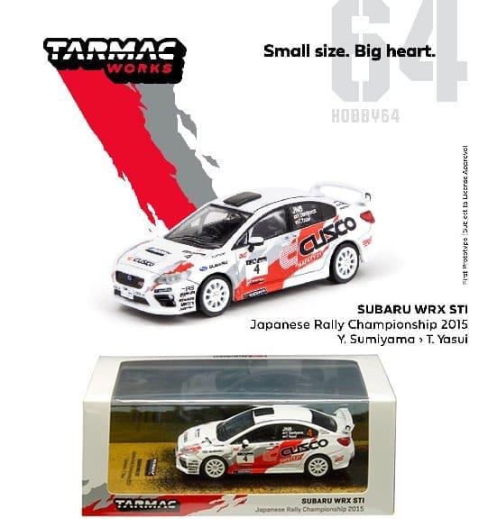 ターマックワークス スバル WRX STI itzz RALLY TEAM モデルインプレッション】 Tarmac Works 1/64 Subaru Impreza