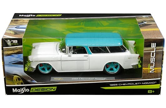 ミニカー Maisto 1955 Chevrolet Nomad 1/18 Maisto 1955 Chevrolet Nomad 1:18 Diecast Car for sale online