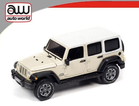 Auto World 1:64 2018 Jeep Wrangler JK Unlimited Sport - Beige