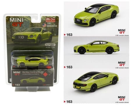 Mini GT 1:64 MiJo Exclusives - Bentley Continental GT - Limited Edition by Mulliner