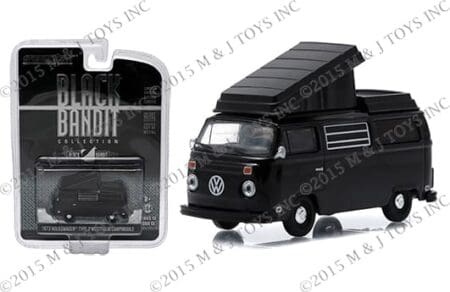 Greenlight 1:64 Black Bandit Collection : Series 13 - 1973  Volkswagen Type 2 Westfalia Cammpmobile