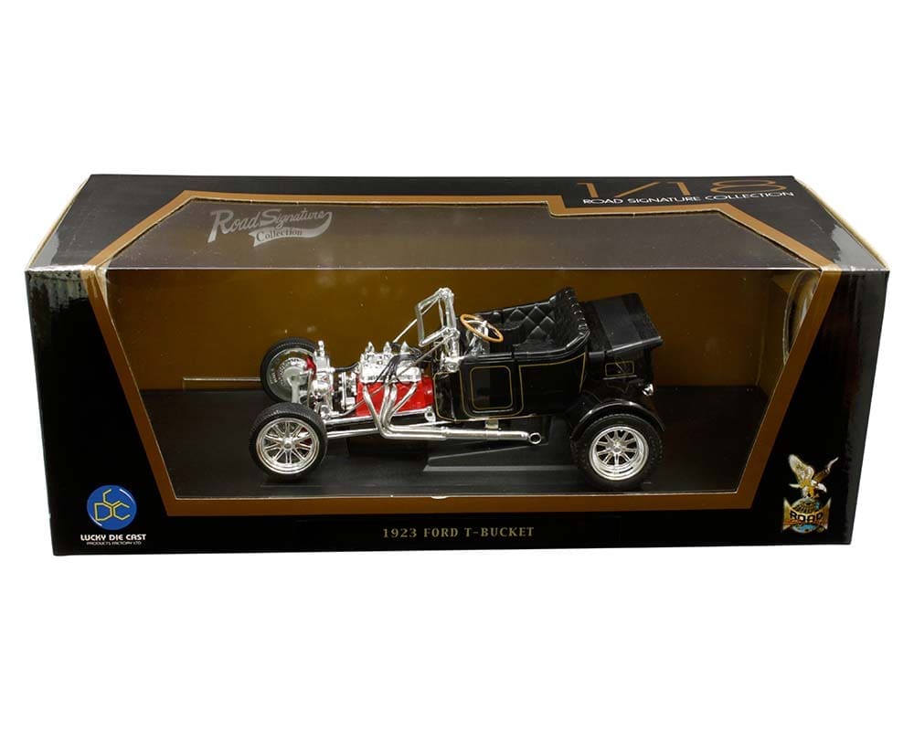 1923 Ford T-Bucket 1:18スケールモデル Road Signature 1:18 1923 Ford T-Bucket (Black) - M & J Toys