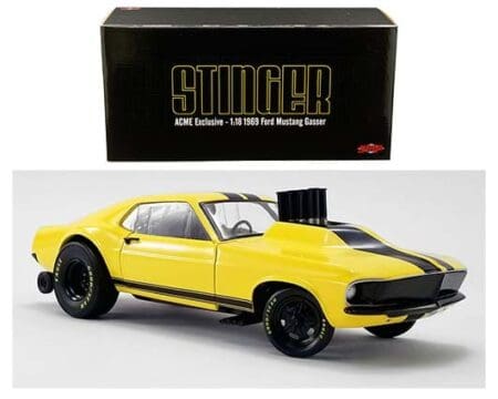 GMP 1:18 1969 Ford Mustang Gasser Stinger - ACME Exclusive