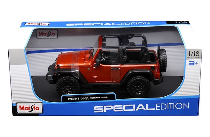 Maisto 1:18 Special Edition - 2014 Jeep Wrangler (Willys Edition