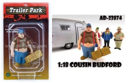 American Diorama 1:18 Trailer Park - Cousin Budford