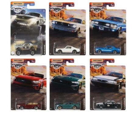 Matchbox 1:64 Walmart Exclusive Ford Mustang Assortment B