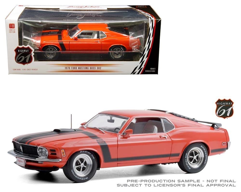 開催中セール一覧 Highway (Orange Fastback 302 BOSS Mustang Ford 1970 1:18 61 その他