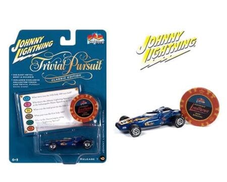 Johnny Lightning 1:64 Pop Culture Release 1 Johnny Lightning Special Trivial Pursuit with Token