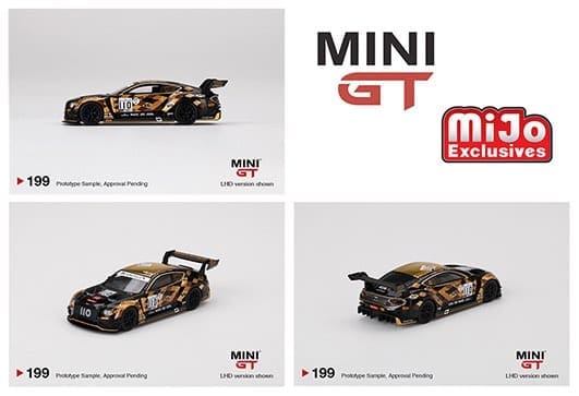 Mini GT 1:64 Bentley Continental GT3 #110 2019 Total 24