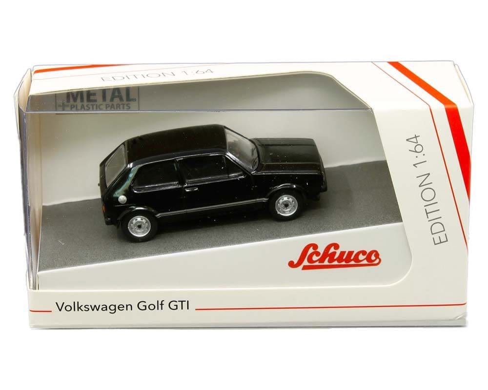 Schuco 1:64 Volkswagen Golf GTI Black - M & J Toys Inc. Die-Cast